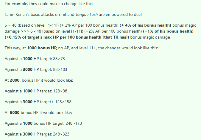 TK balance idea